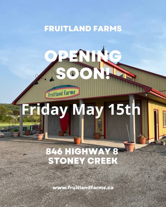 We're very excited to start our 2026 season on Friday, May 15th! We can't wait to open our doors to serve the best produce Ontario has to offer! We can't wait to see everyone by t…